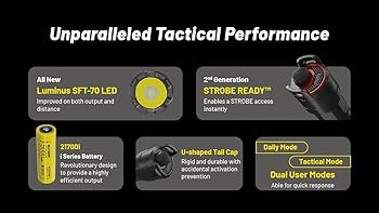 ライト・ランタン surefire streamlight nitecore acebeam Nitecore P23i Long Range Flashlight -3000 lumens, 512 Yard